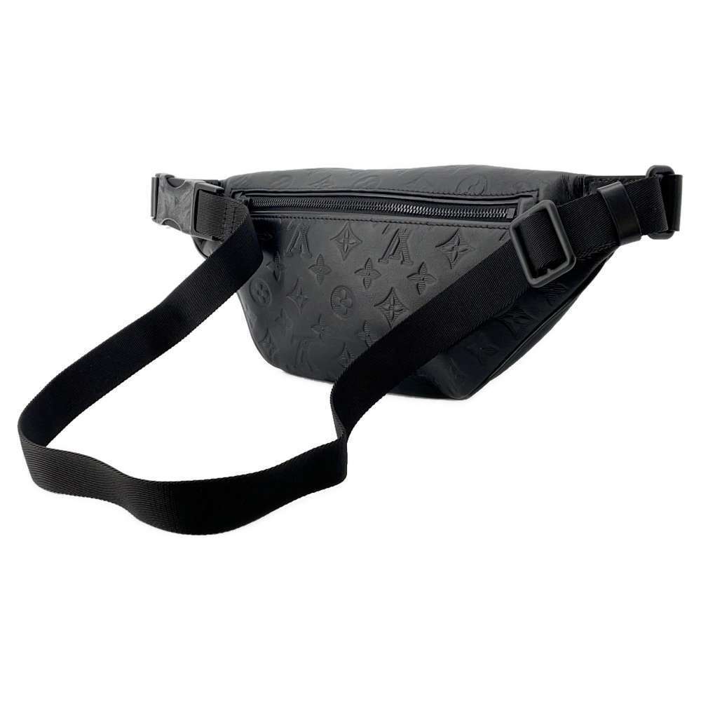 Louis Vuitton Monogram Shadow Black Discovery Bumbag Waist Bag Black - Picture 2 of 9
